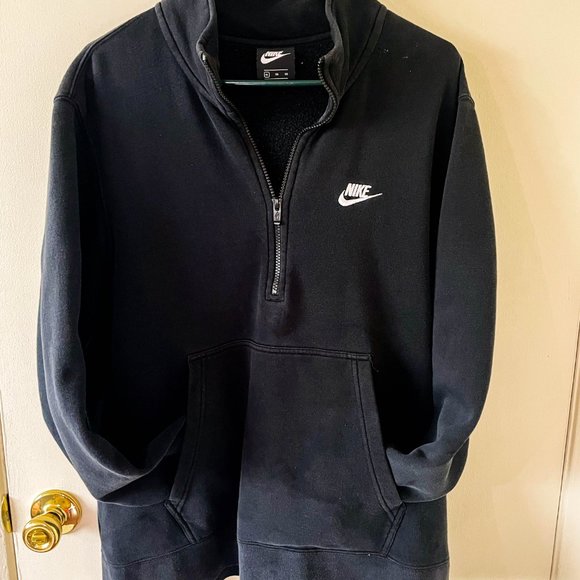 Nike Men's XL Coat with Classic Quarter Zip - Picture 1 of 4